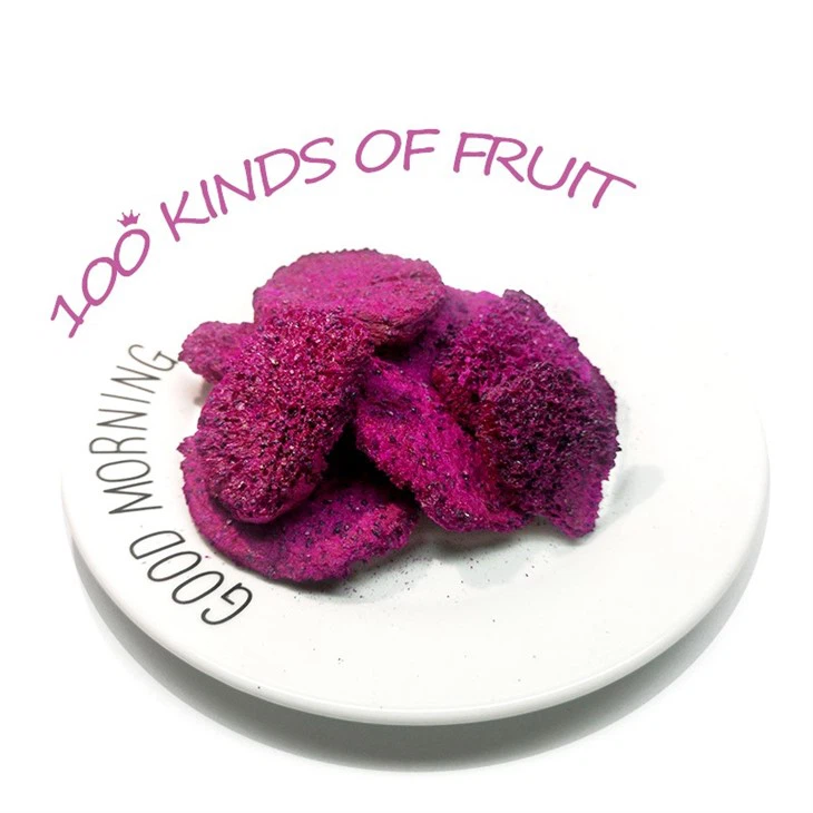 Freeze Dried Dragon Fruit Slice