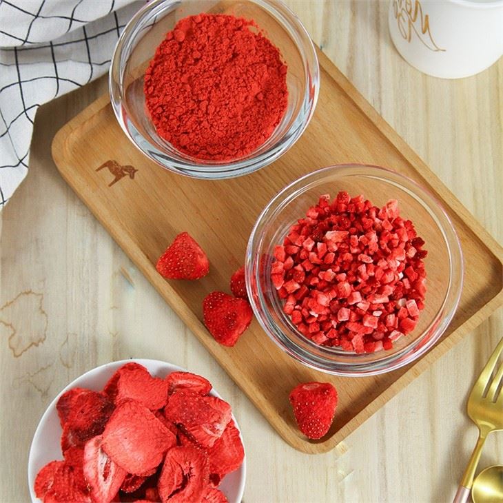 Frozen Dried Strawberries